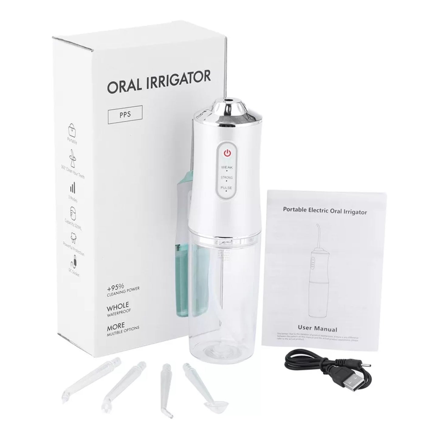 Irrigador Bucal Recargable