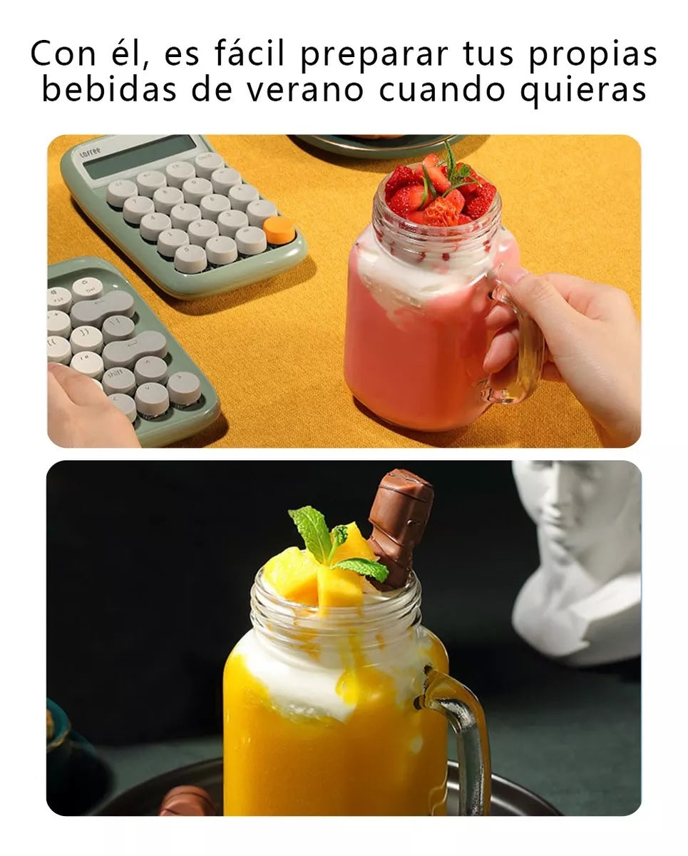 Licuadora Portátil Con Vaso