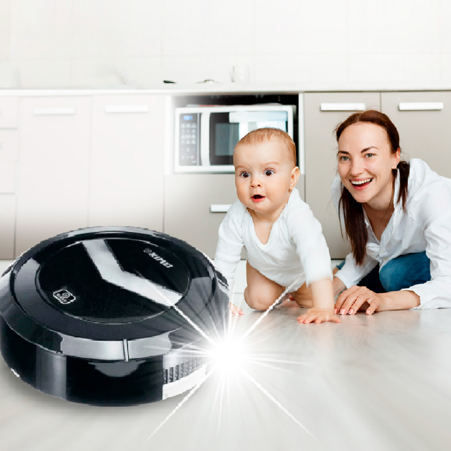 Aspiradora Robot Smart Recargable